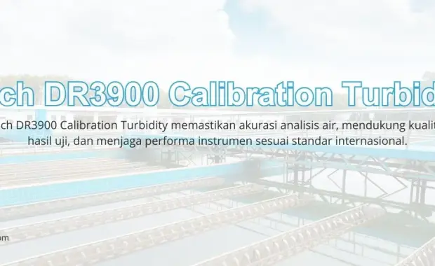 Hach DR3900 Calibration Turbidity
